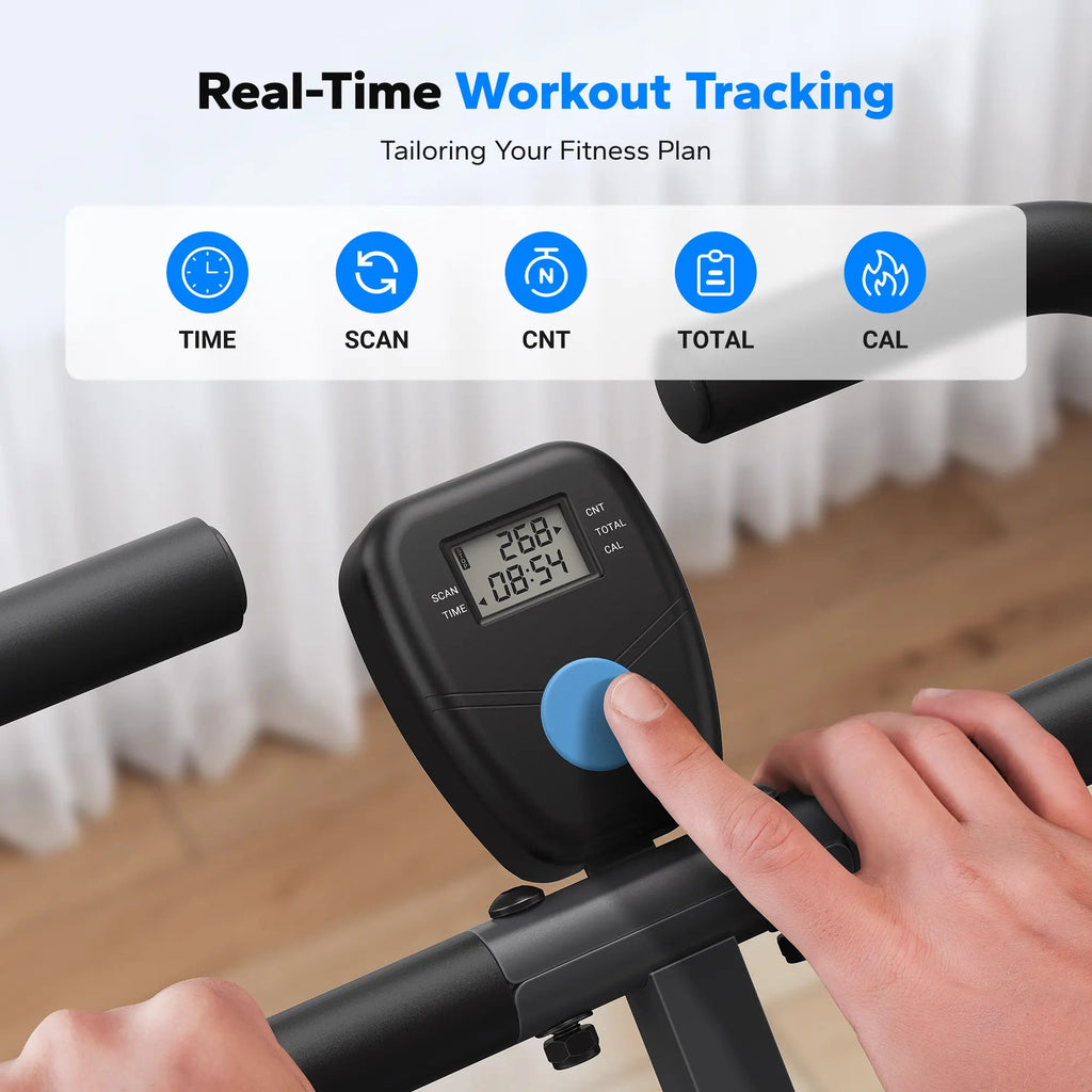 2-in-1 Squat & Rowing Machine with Adjustable Resistance